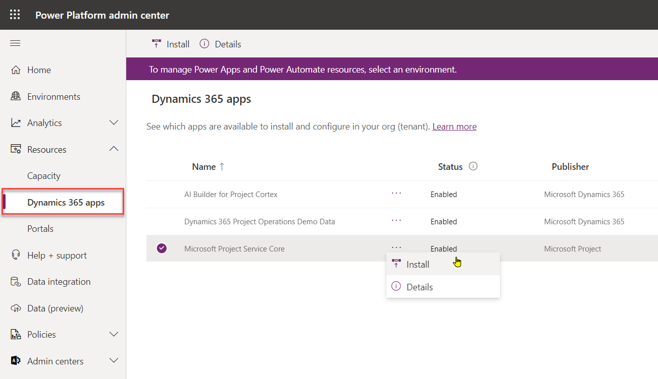 CDX Tenant: How to Provision to Named Dataverse Organization ...